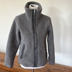 Patagonia Women's Charcoal Teddy Jacket